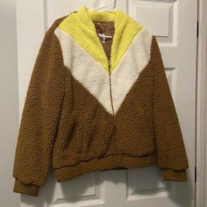 NWT $150.00 UGG Womens Annalise Teddy Jacket Brown